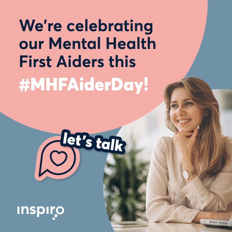 Image for the Tweet beginning: Today marks the first #MentalHealthFirstAiderDay