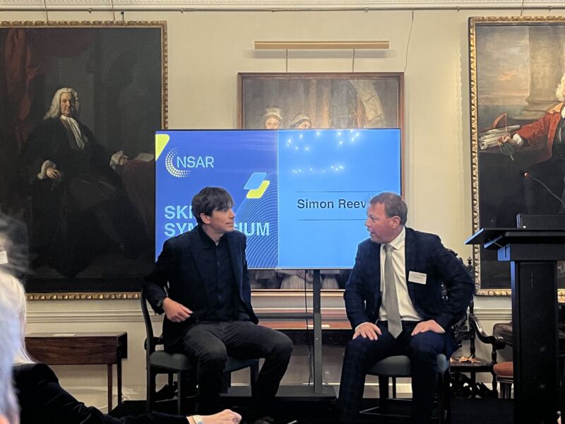 Image for the Tweet beginning: Great to attend the NSAR